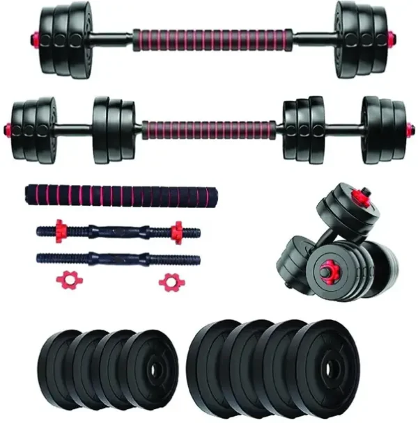 WILORA 12kg Connector with 3kg x 4 Plates | Adjustable Dumbbell Set Adjustable Dumbbell  (12 kg) (FK)