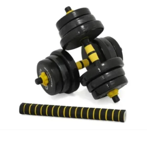 TheDumbbells Fitness Dumbbell with Barbell Home Gym Adjustable Dumbbell Resistance band 20kg Adjustable Dumbbell  (20 kg) (FK)