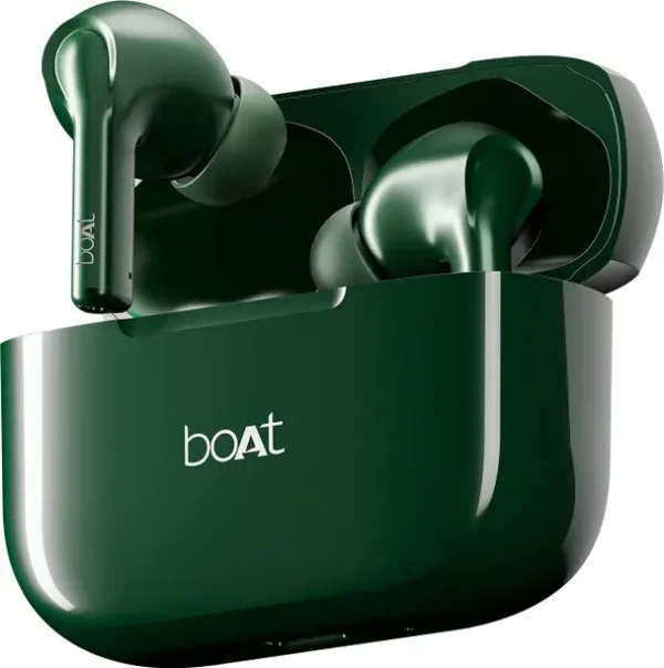 boAt Airdopes 161 with ASAP Charge, 40 Hours Playback & 13mm Drivers Bluetooth  (Olive Green, True Wireless) (FK)