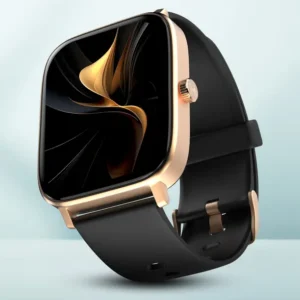 Noise Colorfit Icon 2 1.8'' Display with Bluetooth Calling, AI Voice Assistant Smartwatch  (Midnight Gold Strap, Regular) (FK)