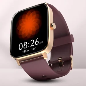 Noise Colorfit Icon 2 1.8'' Display with Bluetooth Calling, AI Voice Assistant Smartwatch  (Deep Wine Strap, Regular) (FK)