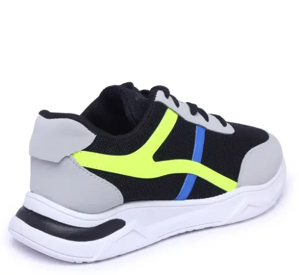 Sneakers For Men  (Black , 9) (FK)