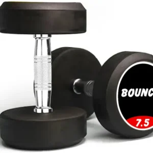 FITRXX Pair of 7.5 Kg Rubber Coated Bouncer Dumbbells Panni hulk series Fixed Weight Dumbbell  (7.5 kg) (FK)