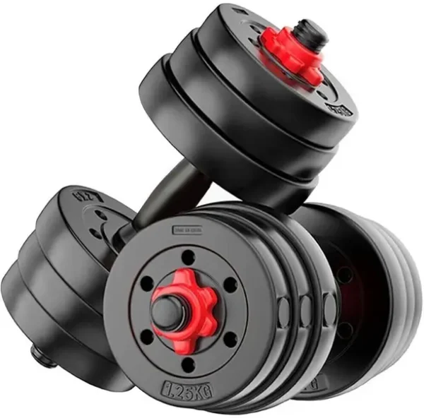 FitFreaks set-10KG PVC Home Gym Combo, Adjustable New Type Adjustable Dumbbell  (10 kg) (FK)