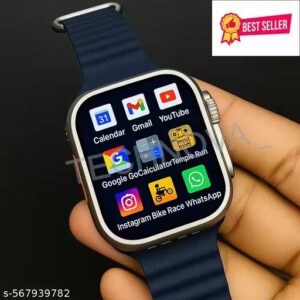 T800/S8/T900/I8/T500 Ultra Smartwatch Series 8 49mm Bluetooth Calling Watch with Fitness Tracker, Heart Rate, SpO2, Wireless Charging & Waterproof Display – Compatible with Android & iOS