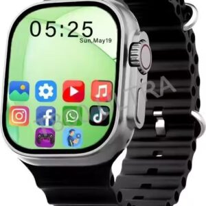 T800/S8/T900/I8/T500 Ultra Blue Smartwatch with Bluetooth, Fitness & Heart Rate Tracking Smartwatch