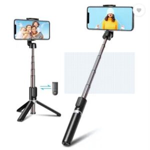 NAFA Bluetooth Selfie Stick (Black, Remote Included)