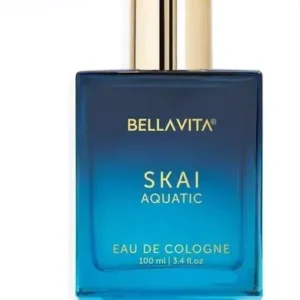 BELLAVITA SKAI AQUATIC Perfume For Men & Women with Musky & Fresh Scent Eau de Cologne - 100 ml (For Men & Women)