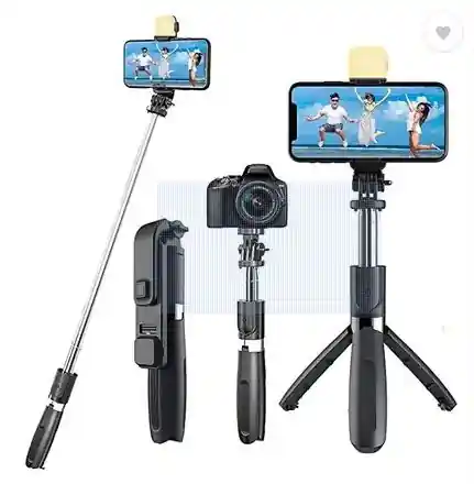 NAFA Bluetooth Selfie Stick (Black, Remote Included)