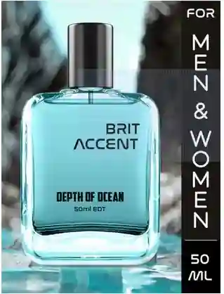 BRIT ACCENT High Street|Depth of Ocean| Long-Lasting|Premium |Specially Currated for Unisex| Eau de Parfum - 50 ml (For Men & Women)