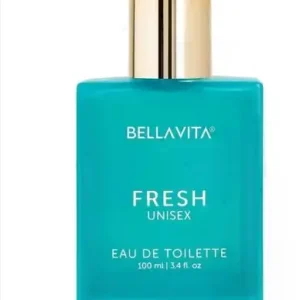 BELLAVITA Fresh Eau De Toilette Unisex Perfume with Bergamot, Orris Lavender & Ylang Ylang Perfume - 100 ml (For Men & Women)