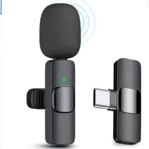 BASS BLING ® K8 Collar Wireless Mic for Youtubers, Video Recording Microphone